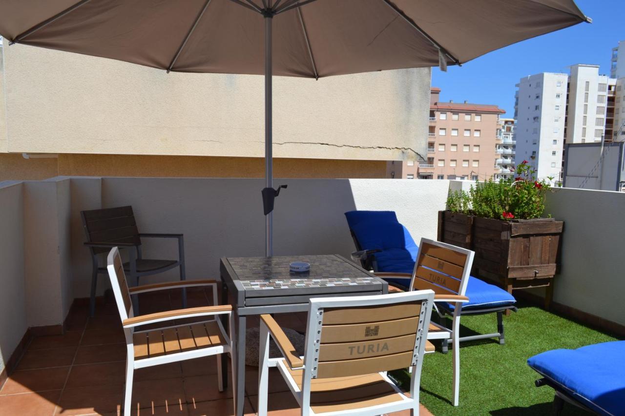 Ferienwohnung Triplex A 200 Metros De La Playa Gandía Exterior foto